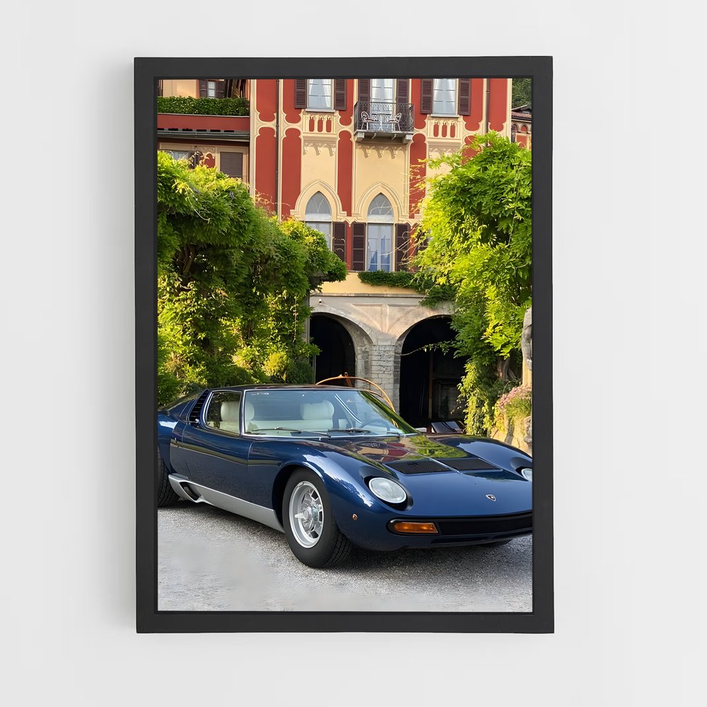 Poster Rêve de Miura – affiche Lamborghini (vue 2)